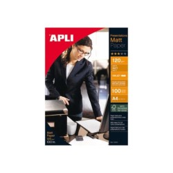Apli Papel Fotografico Matt A4 120g 100 Hojas
