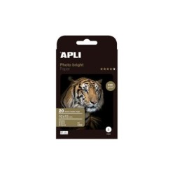 Carta fotografica Apli Photobright 10 x 15 cm 240 g 20 fogli