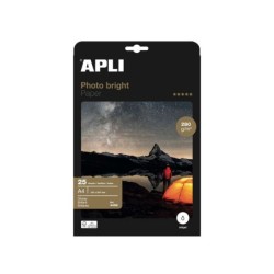 Carta fotografica Apli Photobright A4 280 g 25 fogli