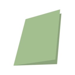 Mariola Pack de 50 Subcarpetas de Cartulina 180gr - Formato A4 - Ranura para Fastener - Color Verde