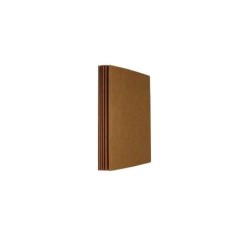 Mariola Pack de 50 Subcarpetas Kraft 200gr - Formato A4 - Ranura para Fastener - Color Marron