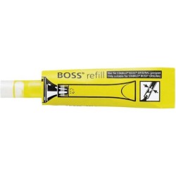 Stabilo Boss 70 Confezione da 20 ricariche da 3 ml per pennarello fluorescente - Inchiostro a base acqua - Colore giallo fluores