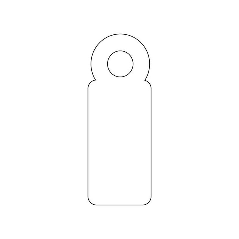 Apli Etiquetas Colgantes Blancas 7 x 19mm 200 U. Apli Etiquetas Colgantes Blancas 7 x 19mm 200 U.