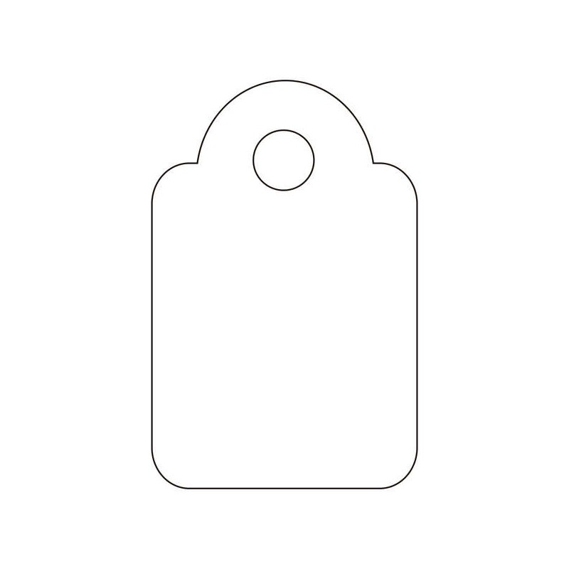 Apli Etiquetas Colgantes Blancas 13 x 20mm 200 U. Apli Etiquetas Colgantes Blancas 13 x 20mm 200 U.
