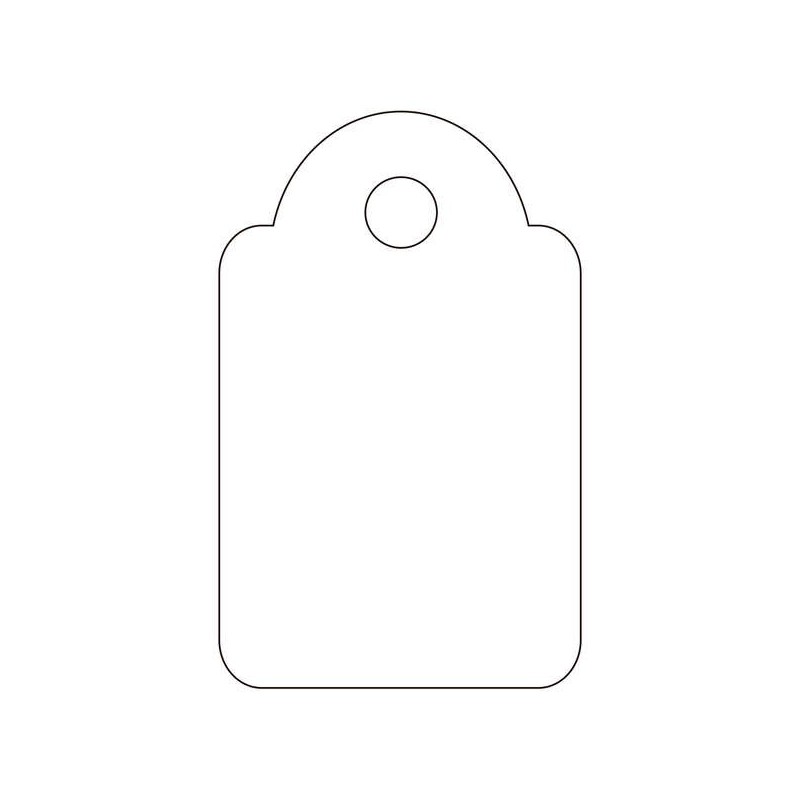 Apli Etiquetas Colgantes Blancas 15 x 24mm 200 U. Apli Etiquetas Colgantes Blancas 15 x 24mm 200 U.
