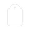 Apli Etiquetas Colgantes Blancas 36 x 53mm 100 U.