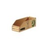Vassoio in cartone Fellowes Bankers Box Earth 98 mm - Assemblaggio manuale - Certificazione FSC in cartone riciclato - Colore ma