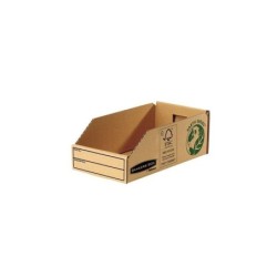 Fellowes Bankers Box Earth Bandeja de Carton 147mm - Montaje Manual - Carton Reciclado Certificacion FSC - Color Marron