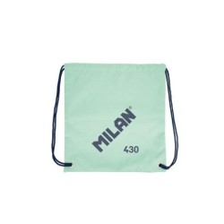 Borsa/Zaino Large Strip Bag Milan Serie 1918 - Tessuto 'ripstop' leggero e resistente - Misure 34x42x0,7 cm - Colore Verde