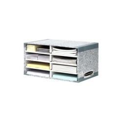 Selezionatore da tavolo Fellowes Bankers Box - Assemblaggio Fastfold automatico - Certificazione FSC in cartone riciclato - Colo