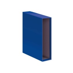 Copertina Dohe Archicolor per raccoglitori a leva - Formato Folio - Cartoncino a righe - Colore blu