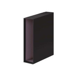 Dohe Archicolor Funda para Archivador de Palanca - Formato Folio - Carton Forrado - Color Negro