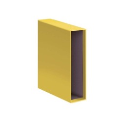 Copertina Dohe Archicolor per raccoglitori a leva - Formato Folio - Cartoncino a righe - Colore giallo