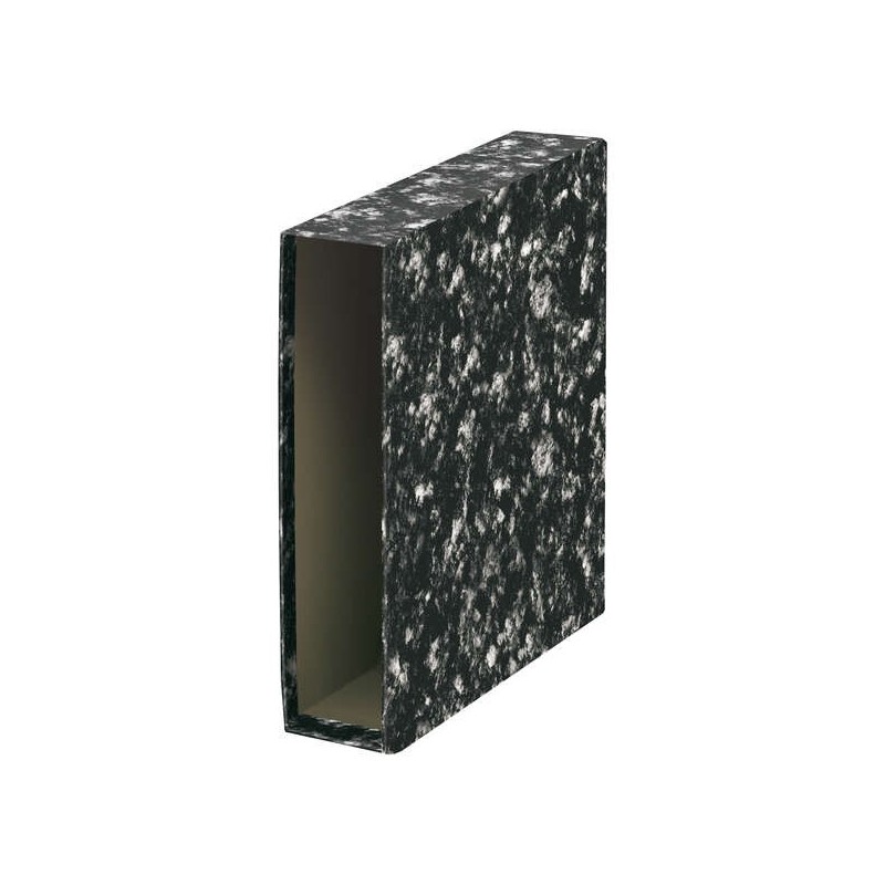 Dohe Archinovo Funda para Archivador de Palanca Formato Folio - Color Negro Jaspeado Dohe Archinovo Funda para Archivador de Palanca Formato Folio - Color Negro Jaspeado