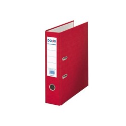 Raccoglitore a leva Dohe Archicolor con Rado - Cartoncino - Formato Folio - Dorso largo - Colore rosso