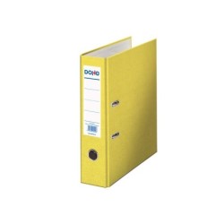 Raccoglitore a leva Dohe Archicolor con Rado - Cartoncino - Formato Folio - Dorso largo - Colore giallo