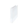 Cartella Dohe Kangaroo Basic A4 - 4 Anelli Misti 25mm - Busta su dorso e copertina - Cartoncino a righe - Colore bianco