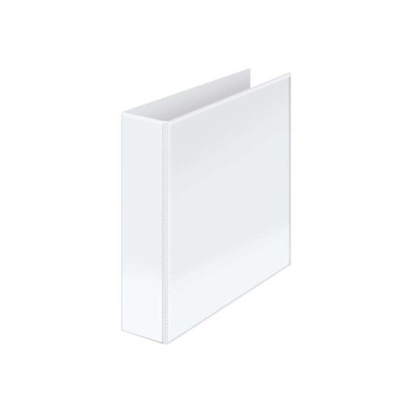 Cartella Dohe Kangaroo Basic A4 - 4 Anelli Misti 65mm - Busta su dorso e copertina - Cartoncino a righe - Colore bianco