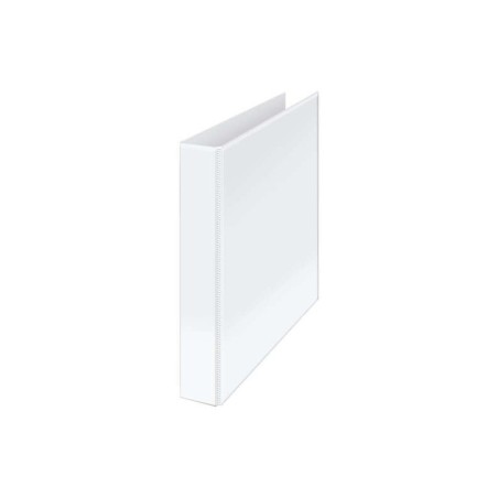 Cartella Dohe Kangaroo Basic A4 - 4 Anelli Misti 35mm - Busta su dorso e copertina - Cartoncino a righe - Colore bianco
