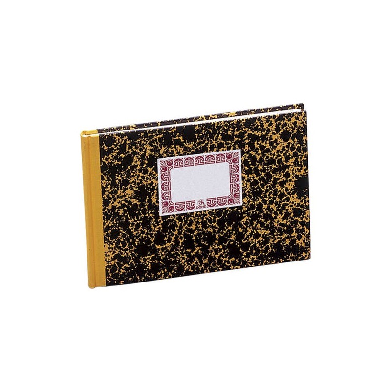 Dohe Cuaderno Cartone Cuentas Corrientes - Cuarto Apaisado - Lomera de Tela - 100 Hojas Offset de 70gr Dohe Cuaderno Cartone Cuentas Corrientes - Cuarto Apaisado - Lomera de Tela - 100 Hojas Offset de 70gr