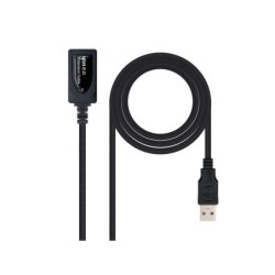 Cavo di prolunga nanocavo con amplificatore da USB-A 2.0 maschio a USB-A femmina 10 m