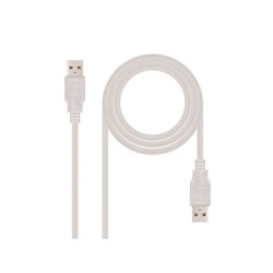 Cavo nanocavo da USB-A 2.0 maschio a USB-A maschio 2 m
