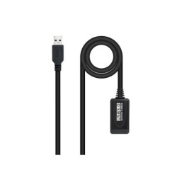 Cavo di prolunga nanocavo con amplificatore da USB-A 3.0 maschio a USB-A femmina 10 m