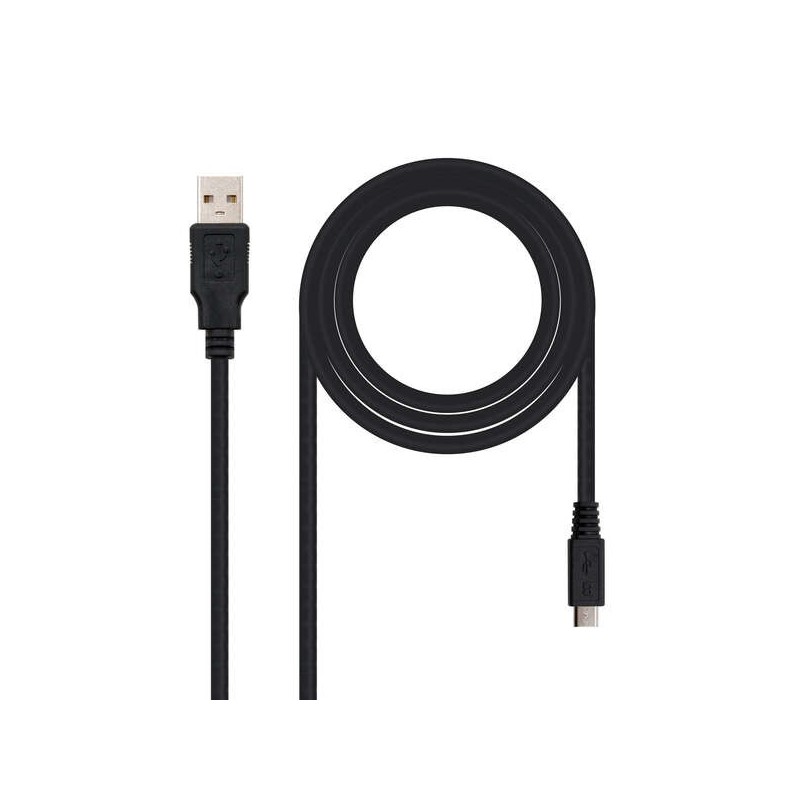 Cavo Nanocable da USB-A 2.0 maschio a micro-USB maschio da 0,8 m Cavo Nanocable da USB-A 2.0 maschio a micro-USB maschio da 0,8 m