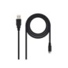 Cavo Nanocable da USB-A 2.0 maschio a micro-USB maschio da 0,8 m