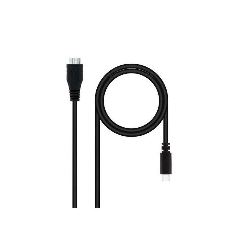 Cavo Nanocable USB 3.0 da USB-C maschio a MicroUSB-B maschio 1 m Cavo Nanocable USB 3.0 da USB-C maschio a MicroUSB-B maschio 1 m