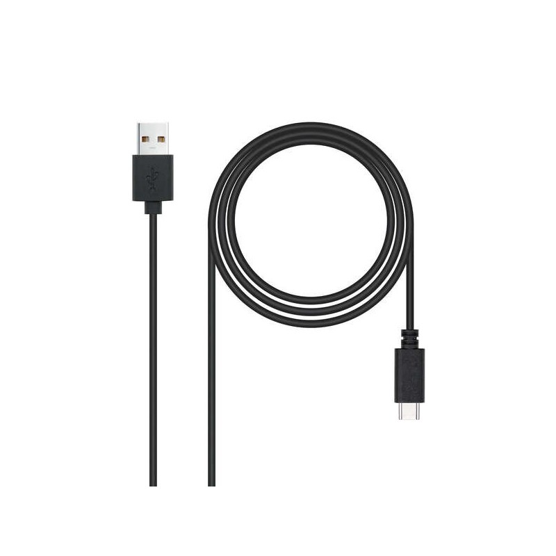 Nanocable Cable USB 2.0 3A USB-C Macho a USB-A Macho 3m Nanocable Cable USB 2.0 3A USB-C Macho a USB-A Macho 3m