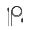 Nanocable Cable USB-C 2.0 Macho a USB-C Macho 1m