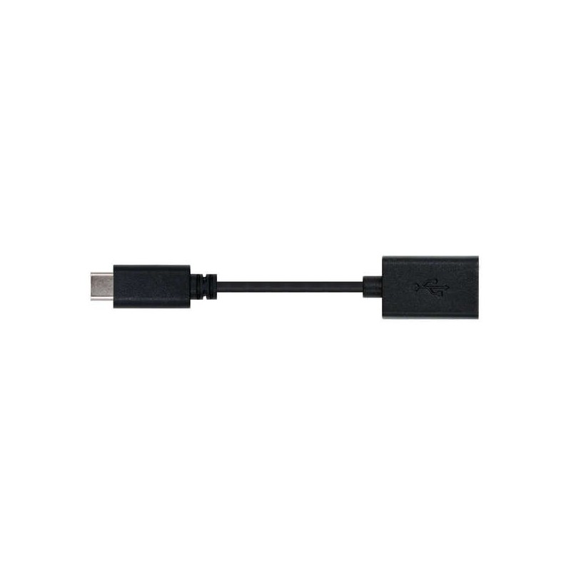 Cavo Nanocable da USB-C 2.0 maschio a USB-A femmina da 15 cm Cavo Nanocable da USB-C 2.0 maschio a USB-A femmina da 15 cm