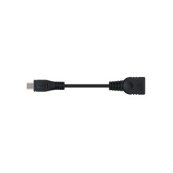 Cavo Nanocable Micro USB 2.0 OTG maschio a USB-A femmina da 15 cm