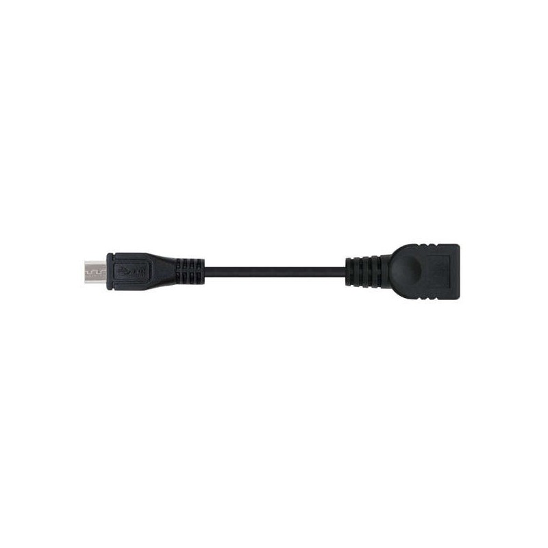Cavo Nanocable Micro USB 2.0 OTG maschio a USB-A femmina da 15 cm Cavo Nanocable Micro USB 2.0 OTG maschio a USB-A femmina da 15 cm