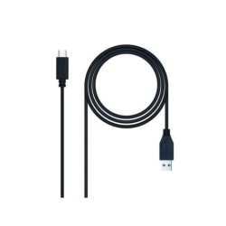 Nanocable Cable USB-C 3.1 Gen 2 10Gbps Macho a USB-A Macho 1.50m