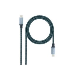 Nanocable Cable USB 3.1 Gen2 5A USB-C/M-USB-C/M 0.5m - Color Negro