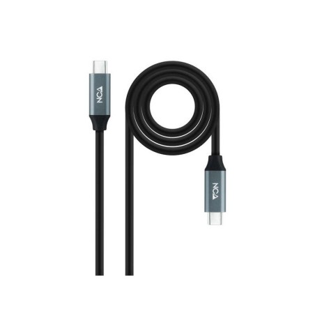 Cavo Nanocable USB 3.2 Gen2X2 100W 4K/60Hz USB-C M/M 2m - Nero