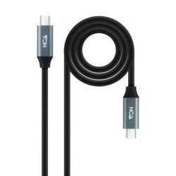 Cavo Nanocable USB 3.2 Gen2x2 100W 4K/60Hz USB-C M/M - Lunghezza 3m - Colore Nero