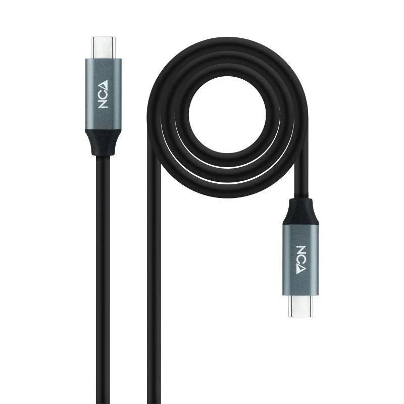 Cavo Nanocable USB 3.2 Gen2x2 100W 4K/60Hz USB-C M/M - Lunghezza 3m - Colore Nero Cavo Nanocable USB 3.2 Gen2x2 100W 4K/60Hz USB-C M/M - Lunghezza 3m - Colore Nero