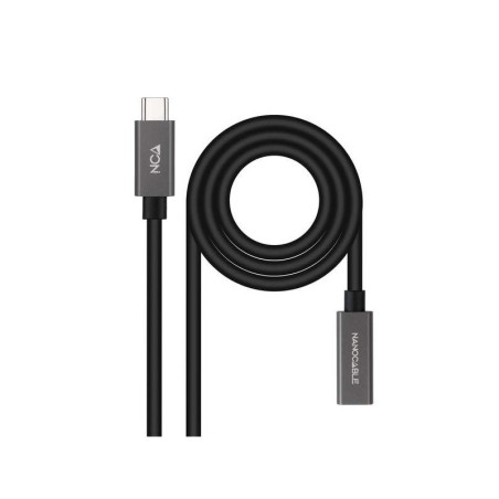 Cavo Nanocable USB 3.2 Gen2x2 60W 4K/60Hz USB-C M/H - 1,0 m - Nero