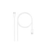 Nanocable Cable USB-C 2.0 60W 3A - USB-C/M-USB-C/M - 1m - Color Blanco