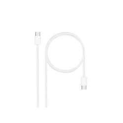 Nanocable Cable USB-C 2.0 60W 3A - USB-C/M-USB-C/M - 2m - Color Blanco