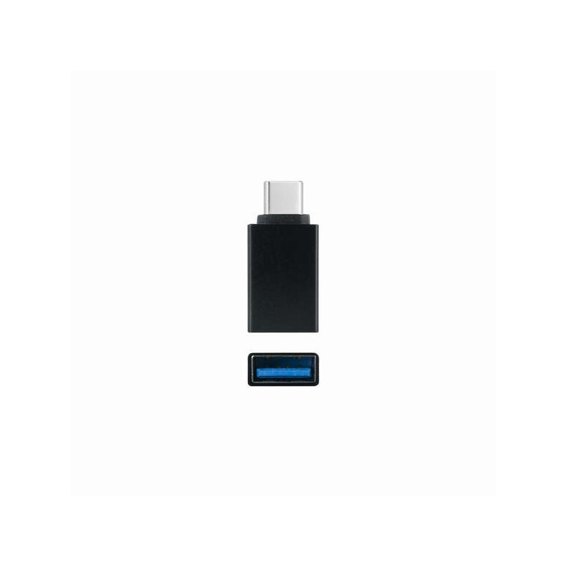 Nanocable Adaptador USB-C a USB 3.1 - USB-C/M-USB-A/H - Aluminio - Color Negro Nanocable Adaptador USB-C a USB 3.1 - USB-C/M-USB-A/H - Aluminio - Color Negro