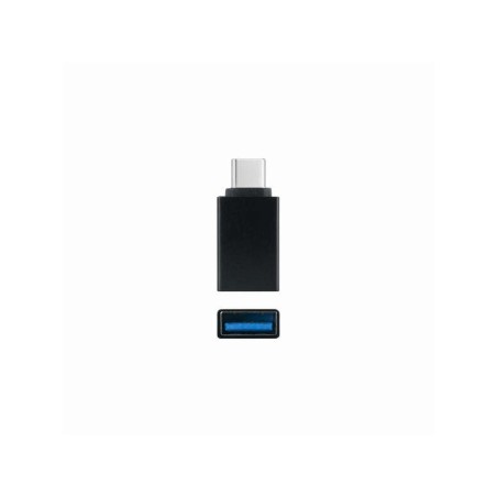 Adattatore Nanocable da USB-C a USB 3.1 - USB-C/M-USB-A/H - Alluminio - Colore nero