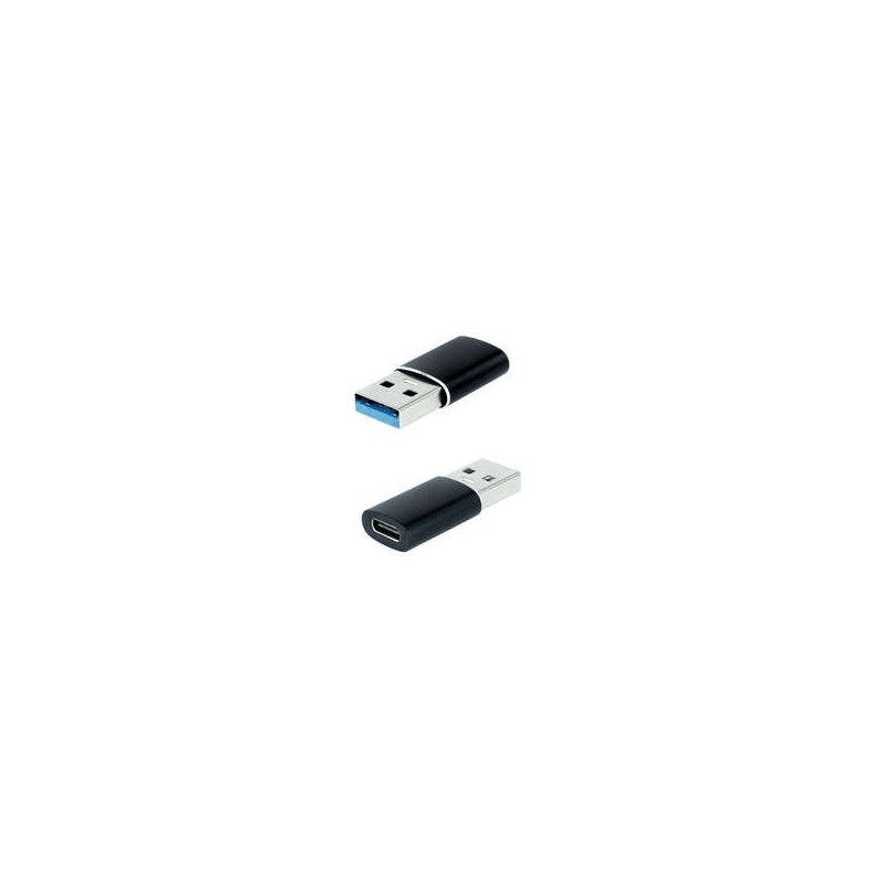 Nanocable Adaptador USB-A 3.1 Macho a USB-C Hembra Nanocable Adaptador USB-A 3.1 Macho a USB-C Hembra