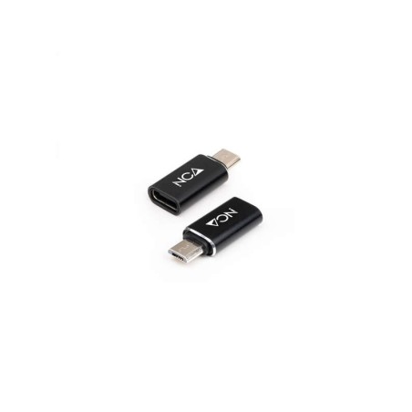 Adattatore nanocavo micro USB/MA USB-C/H - nero