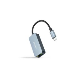 Convertitore nanocavo USB-C 3.2 GEN1 Ethernet 2.5G 15cm - Colore grigio