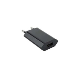 Nanocable Mini Cargador de Red USB 5V - Color Negro