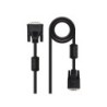 Nanocable Cable DVI 18+5 Macho a SVGA HDB15 Macho 3m - Color Negro